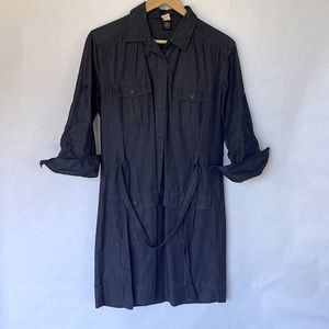 J.Crew Navy Button-up Dress